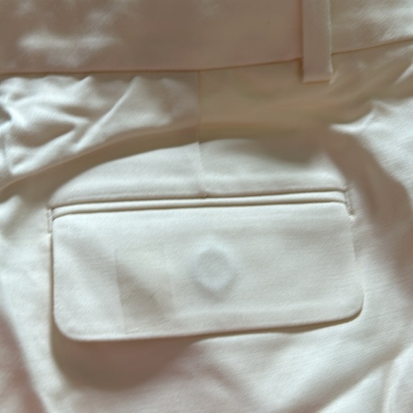 J. Crew Tall wide leg essential pant in city twill BZ292 T2 2 Ivory - Picture 5 of 6